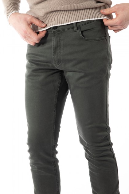 PANTALONI CHINO KAKI SLIM FIT TWN