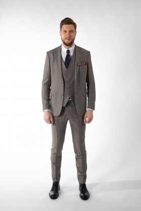 COSTUM BEJ SLIM FIT TWN